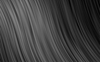 Farklı şekil ve renklerdeki bulanık dalgalı çizgiler. Gradyanı olan belirsiz soyut bir illüstrasyon.