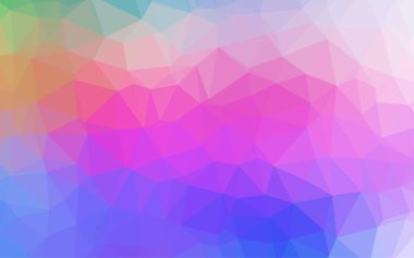 renkli çokgen mozaik arkaplan, vektör illüstrasyonu