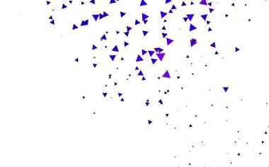 Çizgileri ve üçgenleri olan vektörsüz bir düzen. Soyut arkaplanda renkli eğimli üçgenler