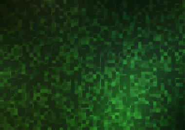 Açık Yeşil vektör kapağı çokgen biçiminde.