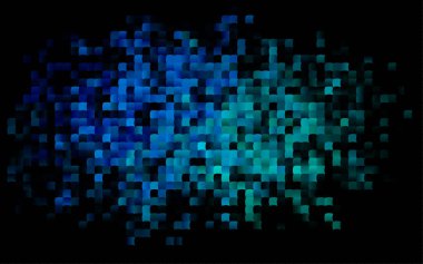 Mavi ve beyaz noktalı soyut arkaplan