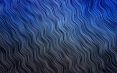 Farklı şekil ve renklerdeki bulanık dalgalı çizgiler. Gradyanı olan belirsiz soyut bir illüstrasyon.