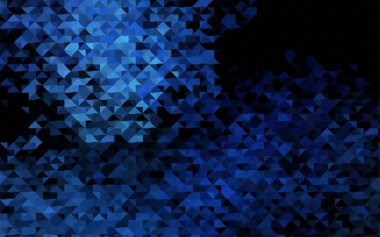 Çizgileri ve üçgenleri olan vektörsüz bir düzen. Soyut arkaplanda renkli eğimli üçgenler