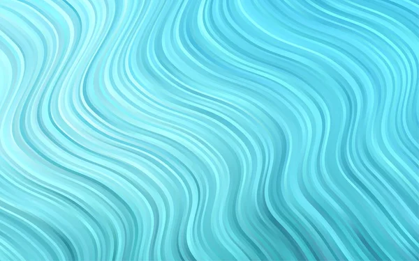 Lignes Ondulées Floues Différentes Formes Couleurs Une Vague Illustration Abstraite — Image vectorielle