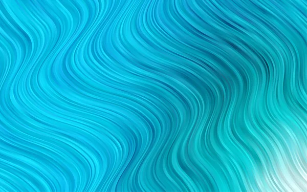異なる形状や色のぼやけた波線 グラデーションのある曖昧な抽象的なイラスト — ストックベクタ