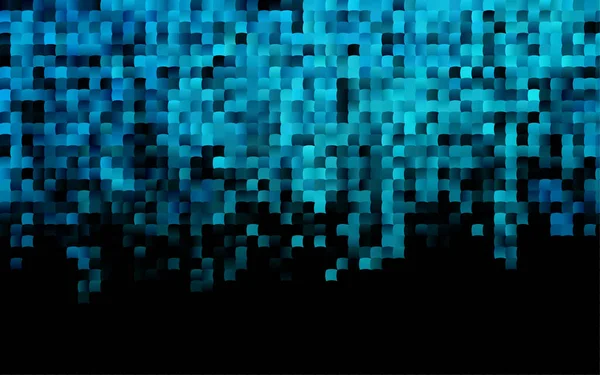 Abstrakter Hintergrund Mit Blauen Und Weißen Quadraten — Stockvektor
