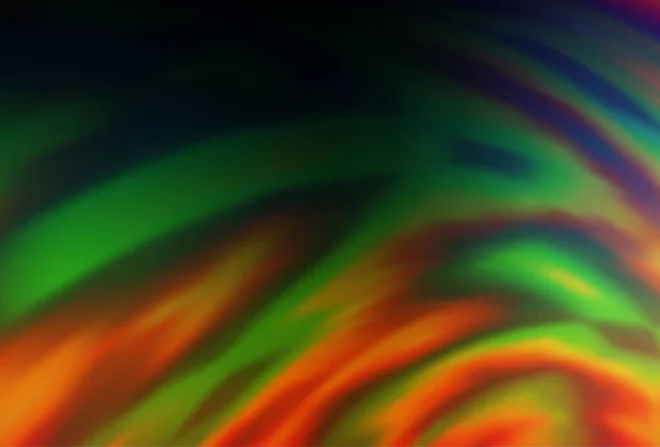 Темный Разноцветный Размытый Вектор Рейнбоу — стоковый вектор