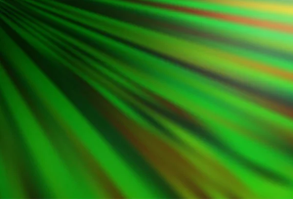 Hellgrüner Vektorhintergrund Mit Geraden Linien — Stockvektor
