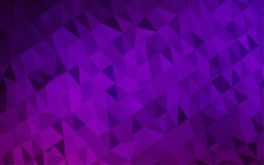 Çizgileri ve üçgenleri olan vektörsüz bir düzen. Soyut arkaplanda renkli eğimli üçgenler