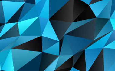 Çizgileri ve üçgenleri olan vektörsüz bir düzen. Soyut arkaplanda renkli eğimli üçgenler