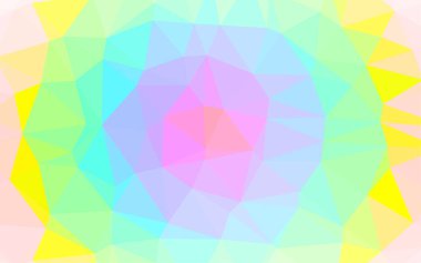renkli çokgen mozaik arkaplan, vektör illüstrasyonu