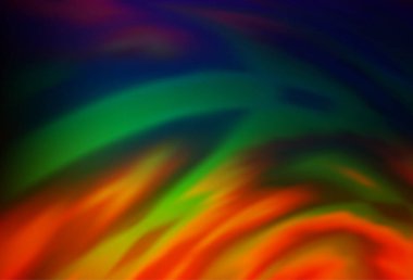 Koyu renk, Gökkuşağı vektörü parlak dokuyu bulanıklaştırdı.