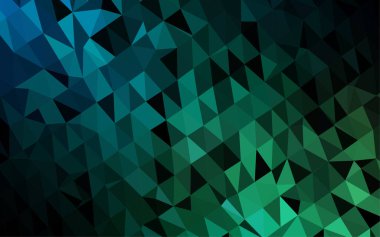 Soyut çokgen arkaplan, vektör illüstrasyonu