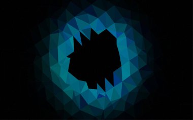 Çizgileri ve üçgenleri olan vektörsüz bir düzen. Soyut arkaplanda renkli eğimli üçgenler