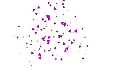 Çizgileri ve üçgenleri olan vektörsüz bir düzen. Soyut arkaplanda renkli eğimli üçgenler