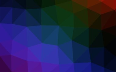 renkli çokgen mozaik arkaplan, vektör illüstrasyonu