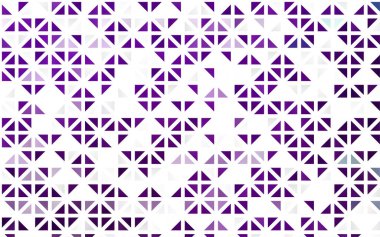 Çizgileri ve üçgenleri olan vektörsüz bir düzen. Soyut arkaplanda renkli eğimli üçgenler