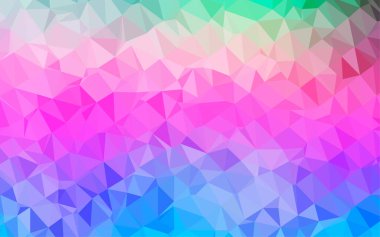 renkli çokgen mozaik arkaplan, vektör illüstrasyonu