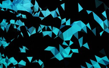 Çizgileri ve üçgenleri olan vektörsüz bir düzen. Soyut arkaplanda renkli eğimli üçgenler