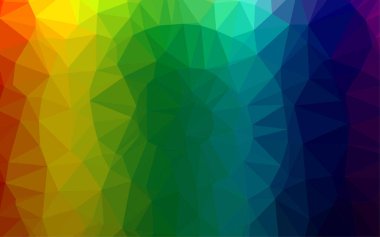 renkli çokgen mozaik arkaplan, vektör illüstrasyonu 