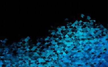 Çizgileri ve üçgenleri olan vektörsüz bir düzen. Soyut arkaplanda renkli eğimli üçgenler