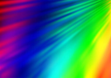 Parlak tonlu bulanık çizgiler. Gradyanı olan belirsiz bir soyut çizim. İşiniz için yepyeni bir tasarım.. 