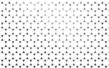 Çizgileri ve üçgenleri olan vektörsüz bir düzen. Soyut arkaplanda renkli eğimli üçgenler