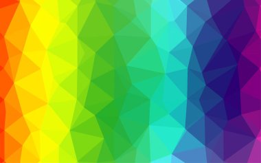 renkli çokgen mozaik arkaplan, vektör illüstrasyonu 