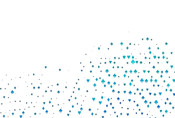 Lichtblauwe Vector Lay Out Met Elementen Van Kaarten — Stockvector