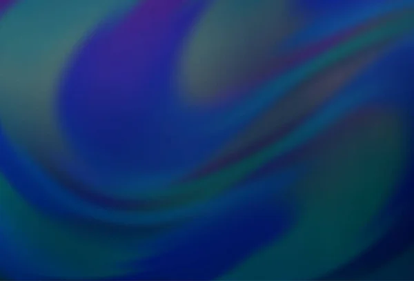 ダークブルーベクトル光沢のある抽象的なレイアウト — ストックベクタ