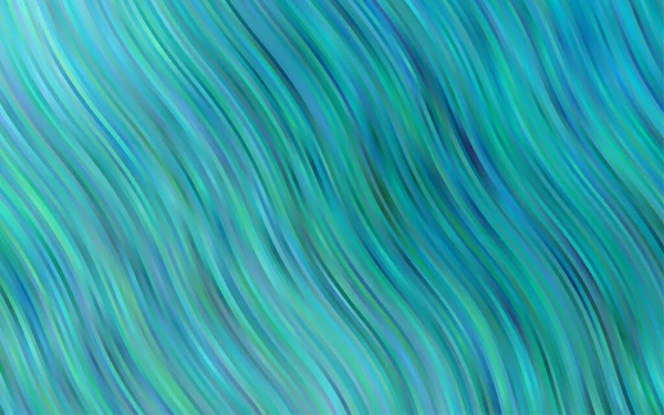 Lignes Ondulées Floues Différentes Formes Couleurs Une Vague Illustration Abstraite — Image vectorielle