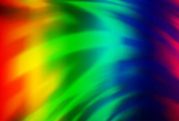 Light Multicolor Rainbow Vektor Absztrakt Fényes Textúra — Stock Vector