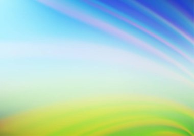 Bulanık çizgiler ve bulanık arkaplan