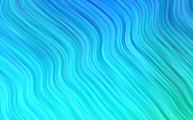 Farklı şekil ve renklerdeki bulanık dalgalı çizgiler. Gradyanı olan belirsiz soyut bir illüstrasyon.