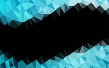 Çizgileri ve üçgenleri olan vektörsüz bir düzen. Soyut arkaplanda renkli eğimli üçgenler