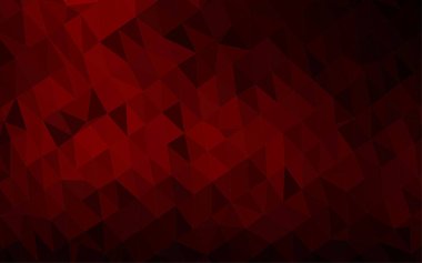 Çizgileri ve üçgenleri olan vektörsüz bir düzen. Soyut arkaplanda renkli eğimli üçgenler