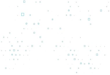 Dairesel benekli hafif Mavili vektör düzeni, küpler.