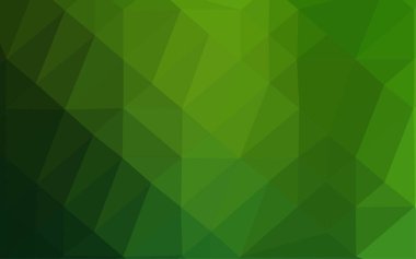 Çizgileri ve üçgenleri olan vektörsüz bir düzen. Soyut arkaplanda renkli eğimli üçgenler