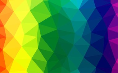 renkli çokgen mozaik arkaplan, vektör illüstrasyonu