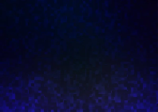 Темна Blue Векторна Текстура Прямокутному Стилі — стоковий вектор