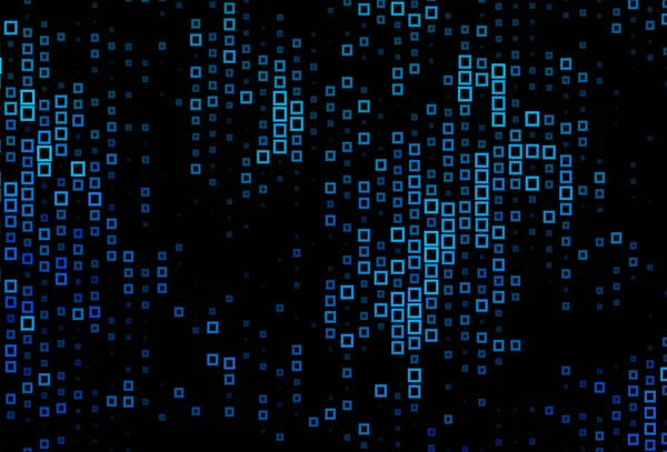 Dunkelblauer Vektorhintergrund Mit Raute — Stockvektor