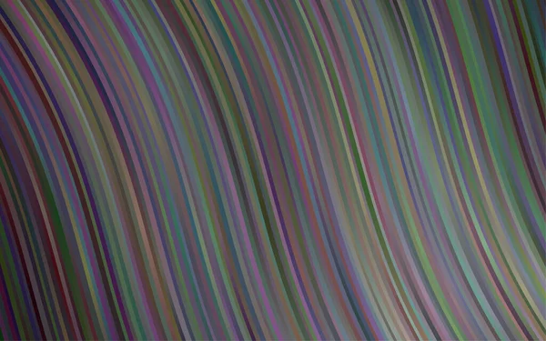 Lignes Ondulées Floues Différentes Formes Couleurs Une Vague Illustration Abstraite — Image vectorielle