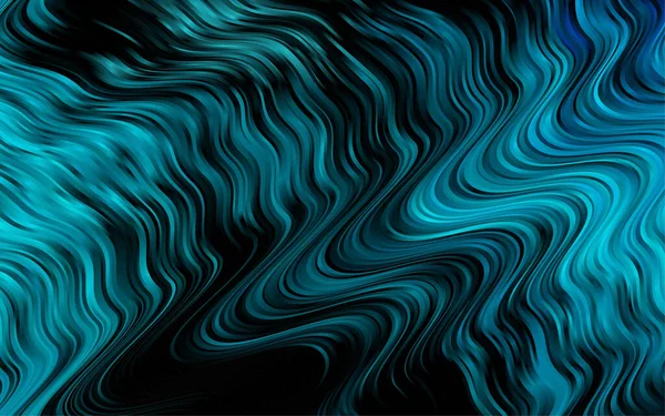 Fondo Abstracto Con Ondas Azules — Vector de stock