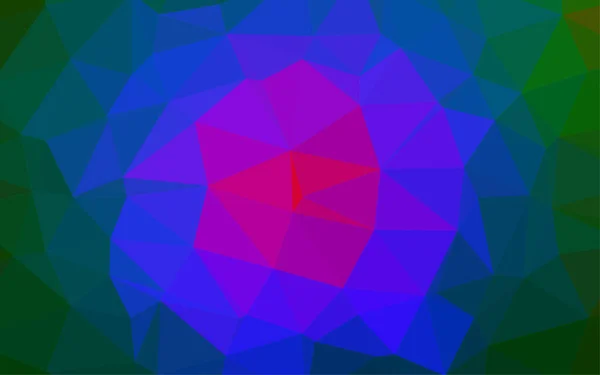 Πολύχρωμο Πολυγωνικό Ψηφιδωτό Φόντο Διανυσματική Απεικόνιση — Διανυσματικό Αρχείο