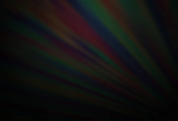 Темно Серебристая Серая Векторная Текстура Цветными Линиями — стоковый вектор