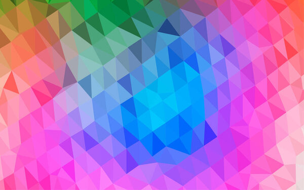 Abstract digital wallpaper, colorful vector background