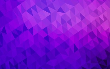 Çizgileri ve üçgenleri olan vektörsüz bir düzen. Soyut arkaplanda renkli eğimli üçgenler