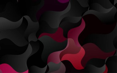 Farklı şekillere sahip soyut dijital duvar kağıdı, vektör arkaplanı 