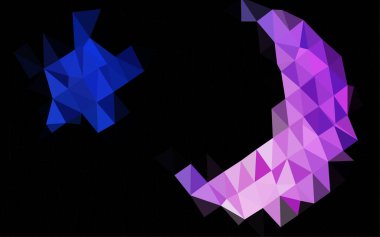 soyut modern çokgen desen, vektör illüstrasyonu