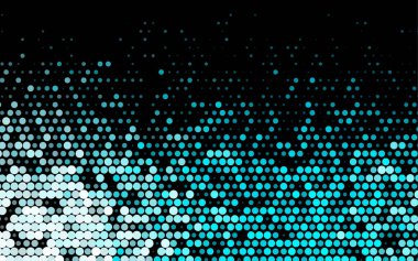 Çemberlerin ve noktaların olduğu soyut bir arka plan. vektör illüstrasyonu